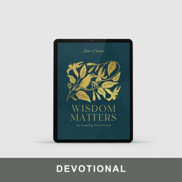 Wisdom Matters (E-Book)