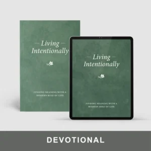 Living Intentionally